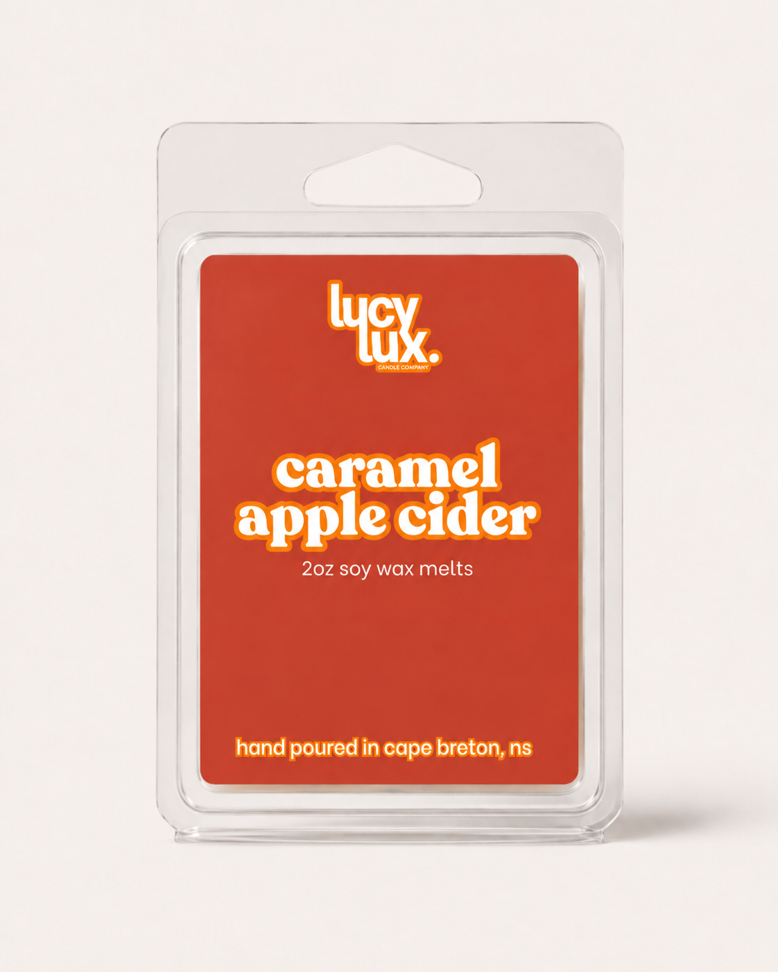 caramel apple cider wax melts