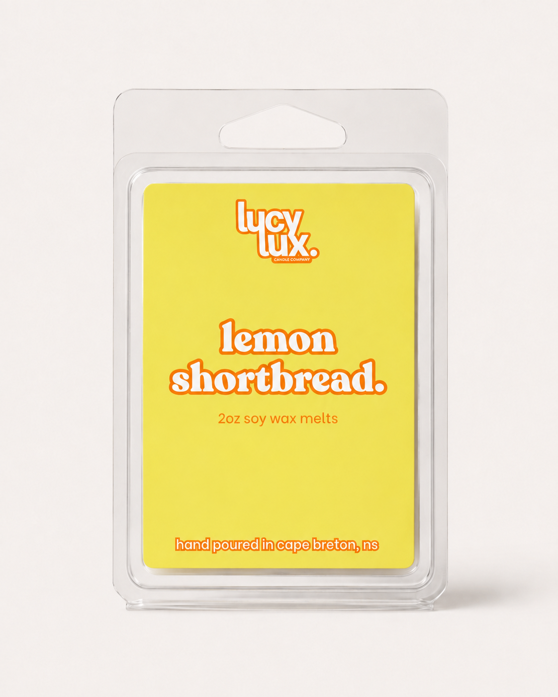 lemon shortbread wax melts