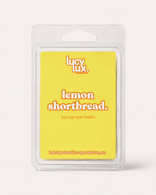 lemon shortbread wax melts