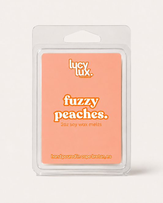 fuzzy peaches wax melts