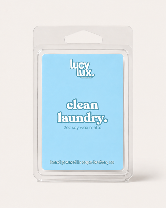 clean laundry wax melts