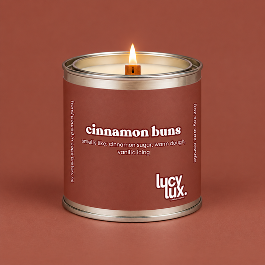 cinnamon buns 8oz candle