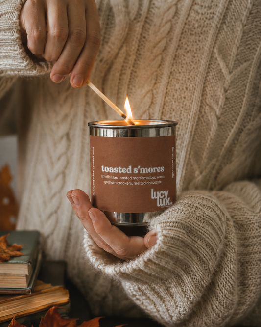 toasted s'mores 8oz candle