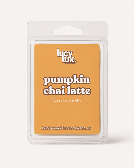 pumpkin chai latte wax melts